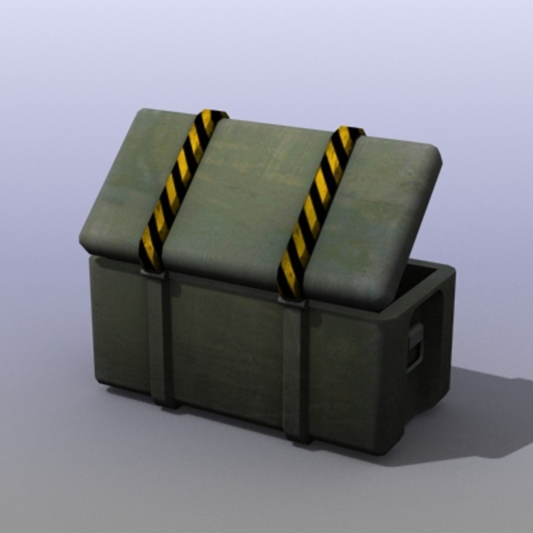 Supply Box 3d 3ds
