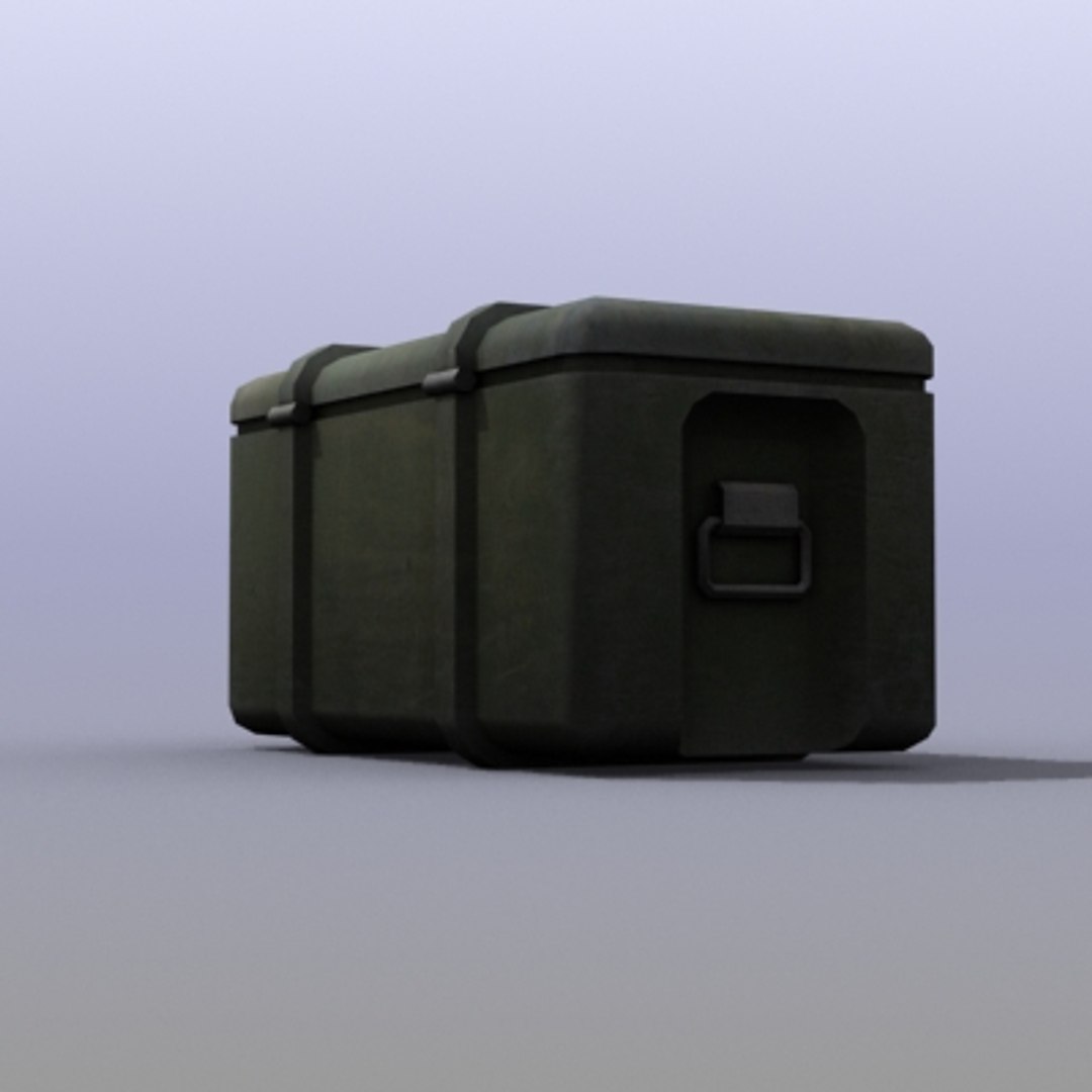 Supply Box 3d 3ds
