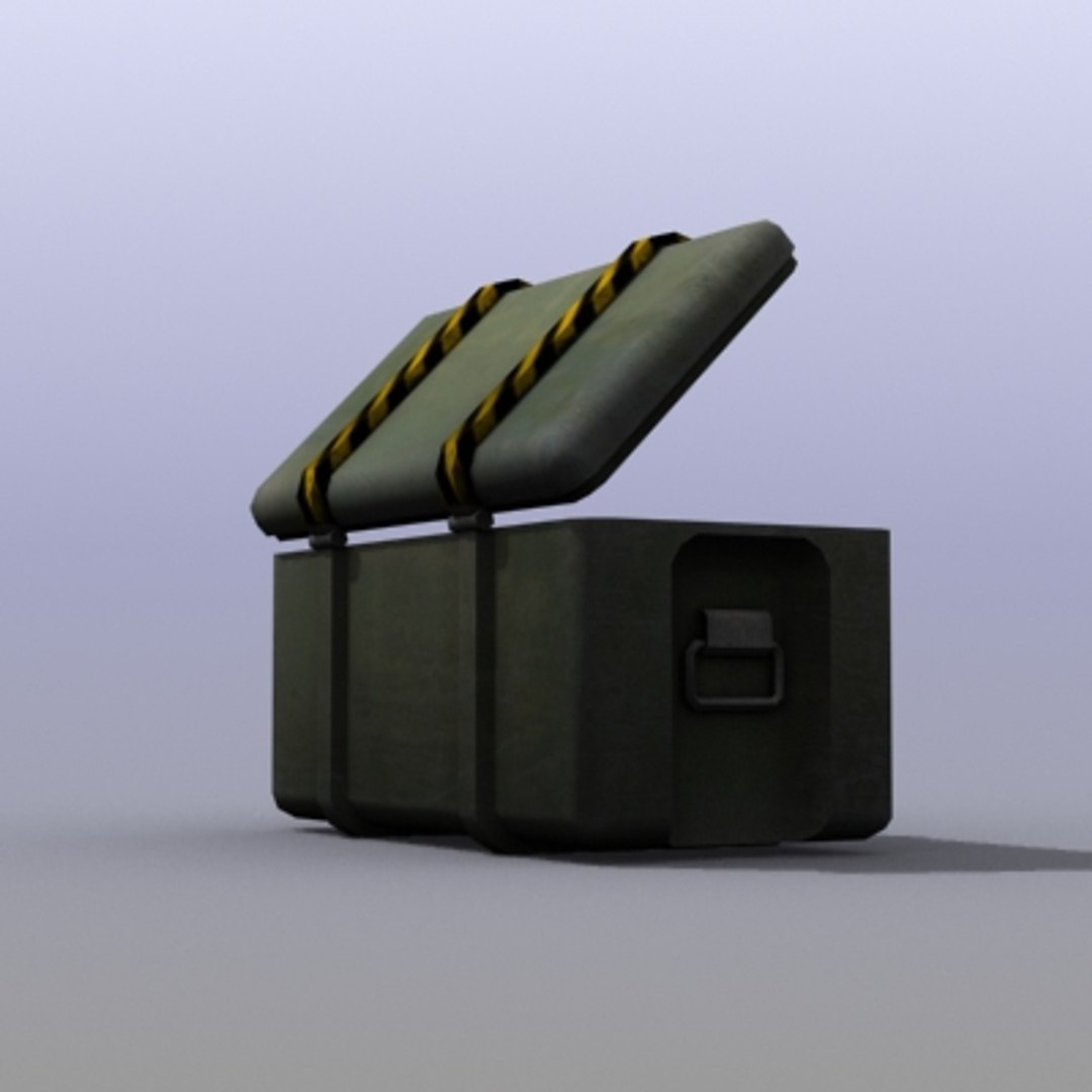 Supply Box 3d 3ds