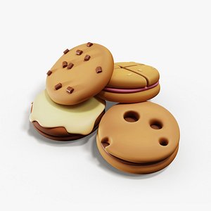 Cookies 3D model