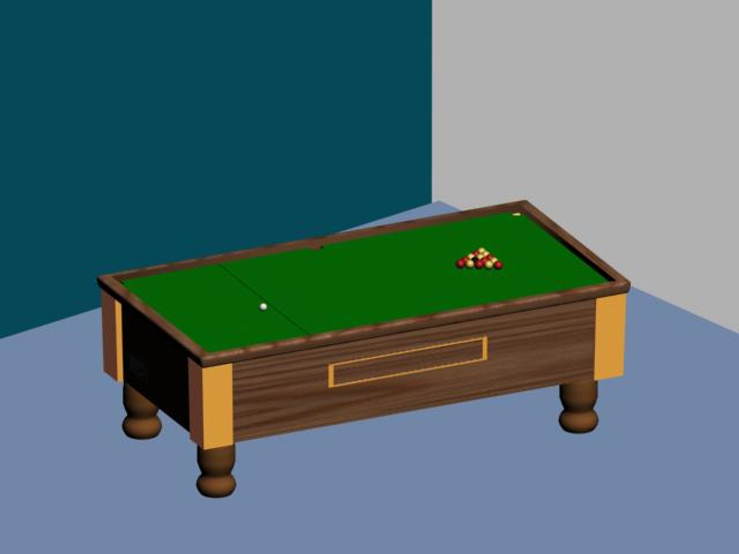 Maya Pool Table