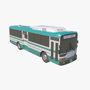3D Korean Bus A540 model