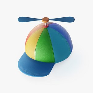 3D Propeller Cap model