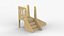 Toddler play Toboggans Structure 2