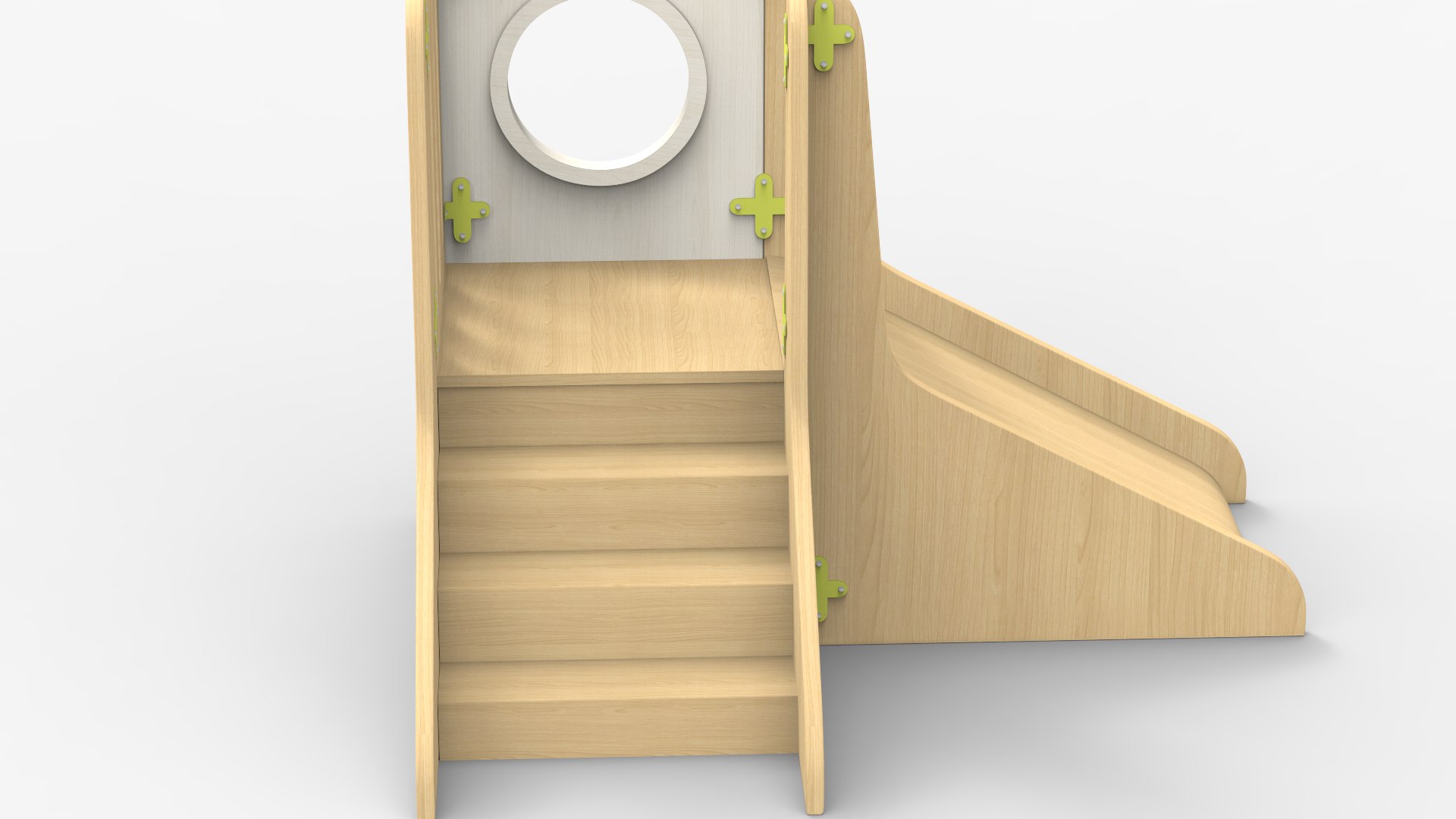 Toddler Play Toboggans Structure 2 3D Model TurboSquid 2286551