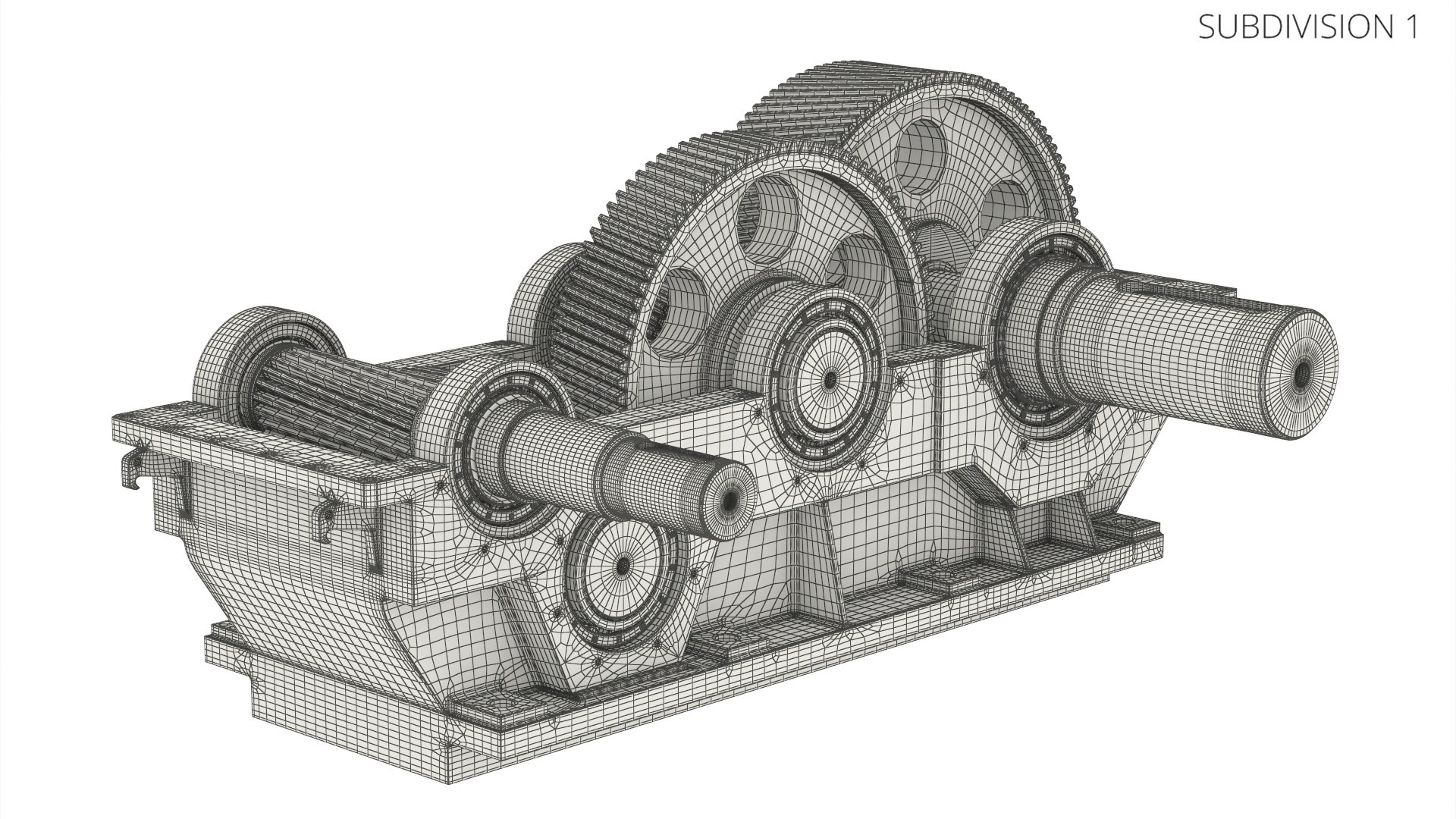 3D Industrial Gearbox Helical Gear Train Gray Open https://p.turbosquid.com/ts-thumb/cQ/5qszhS/2X/industrial_gearbox_helical_gear_train_gray_open_014/jpg/1766167506/1920x1080/fit_q87/30ccca6f9f86feaaa772d022930b34c304371c6f/industrial_gearbox_helical_gear_train_gray_open_014.jpg
