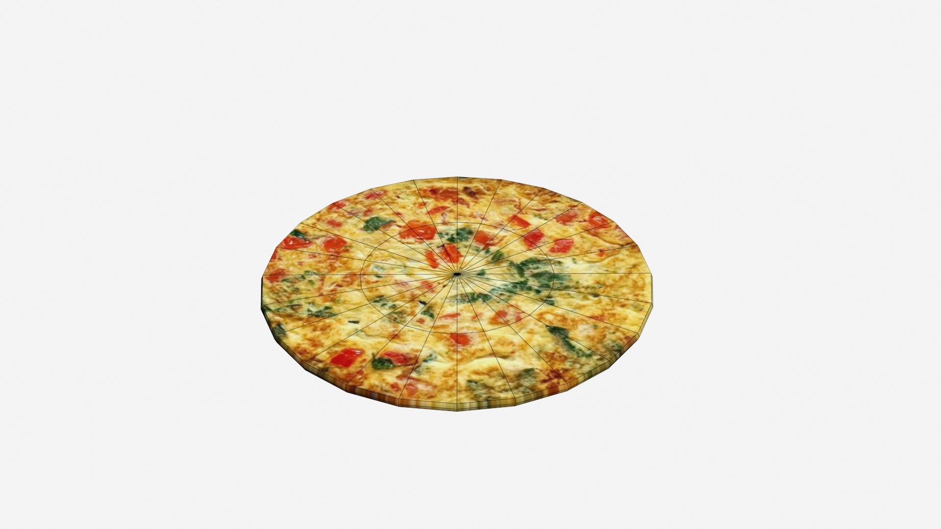 Egg omelette 3D model - TurboSquid 1709714
