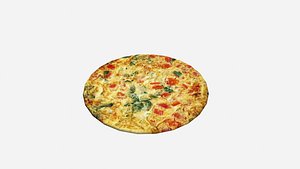 egg omelette 3D model