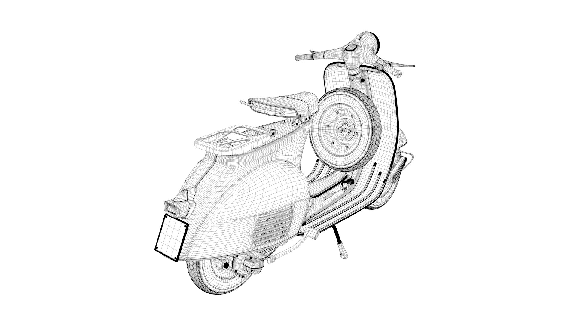 Classic Vintage Vespa 3D model https://p.turbosquid.com/ts-thumb/cQ/B2nOuN/Aj/wireframe2/jpg/1692693027/1920x1080/fit_q87/59ea770d2477fcdf52fad41da9627715933651e0/wireframe2.jpg