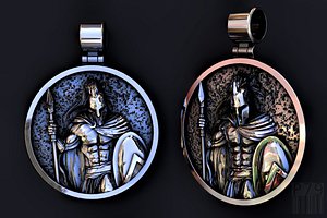 pendant king Leonid Spartan