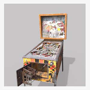 Abandoned Pinball Machine model