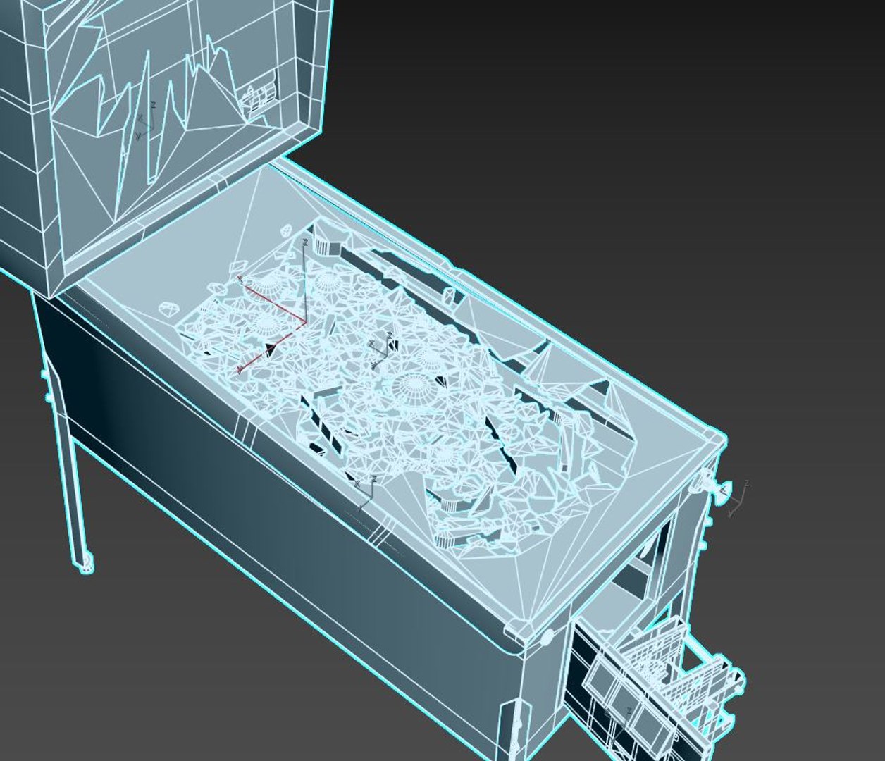 Abandoned Pinball Machine Model - TurboSquid 2224968
