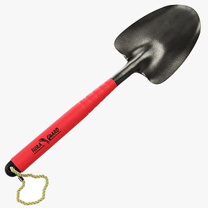 Garden Tool Hand Shovel 3D model