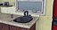 Disposition de cuisine de dessin animé Low-poly