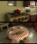 Disposition de cuisine de dessin animé Low-poly
