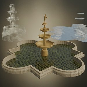Ornamental pool