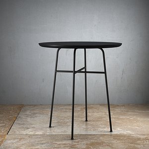 afteroom cafe table - 3D model
