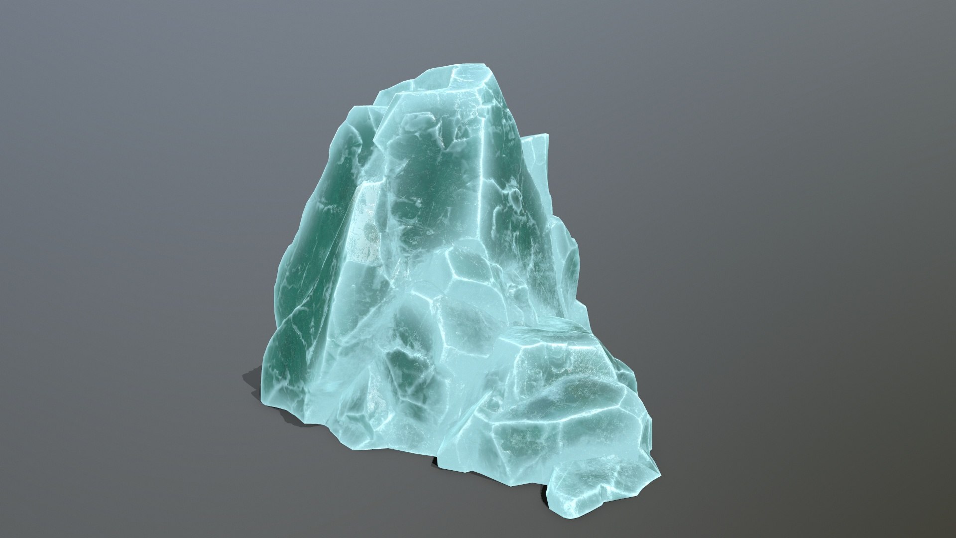 Ice Rocks Model - TurboSquid 2326497