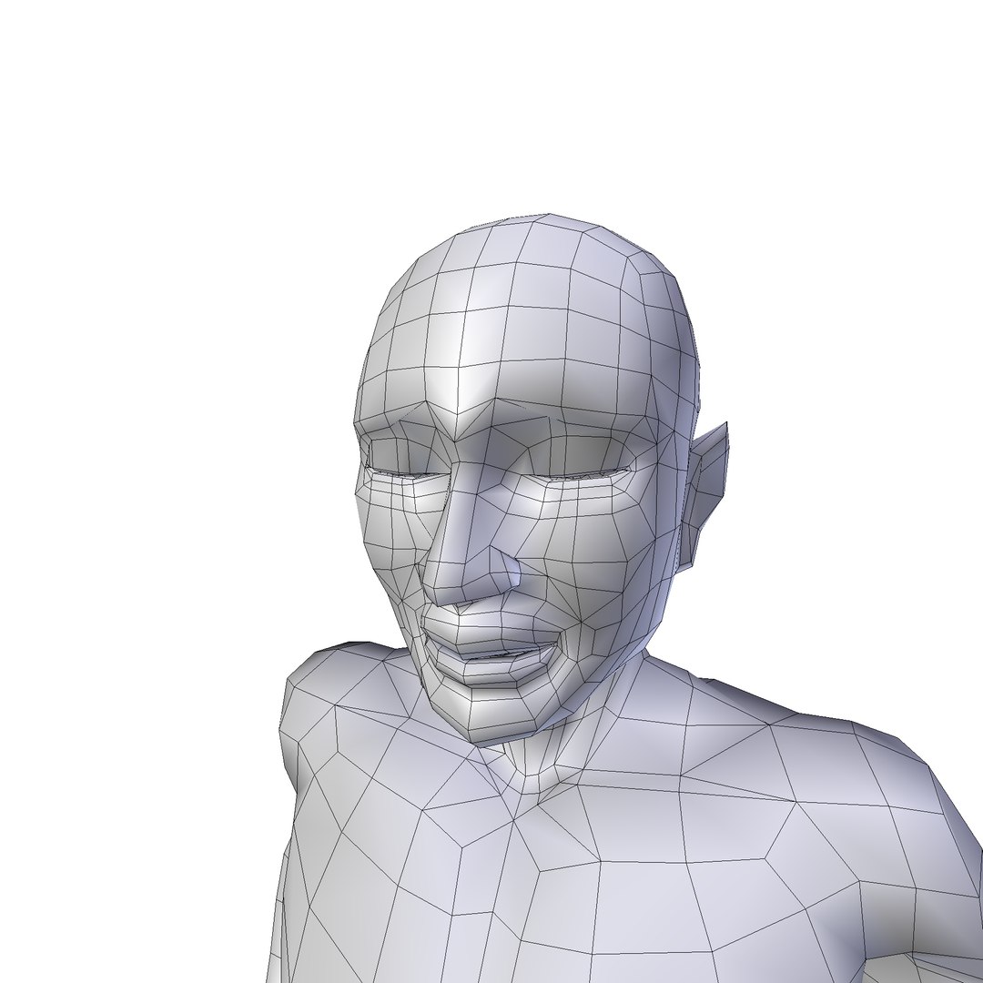 Man 1 61m Basemesh 3D Model - TurboSquid 2298551