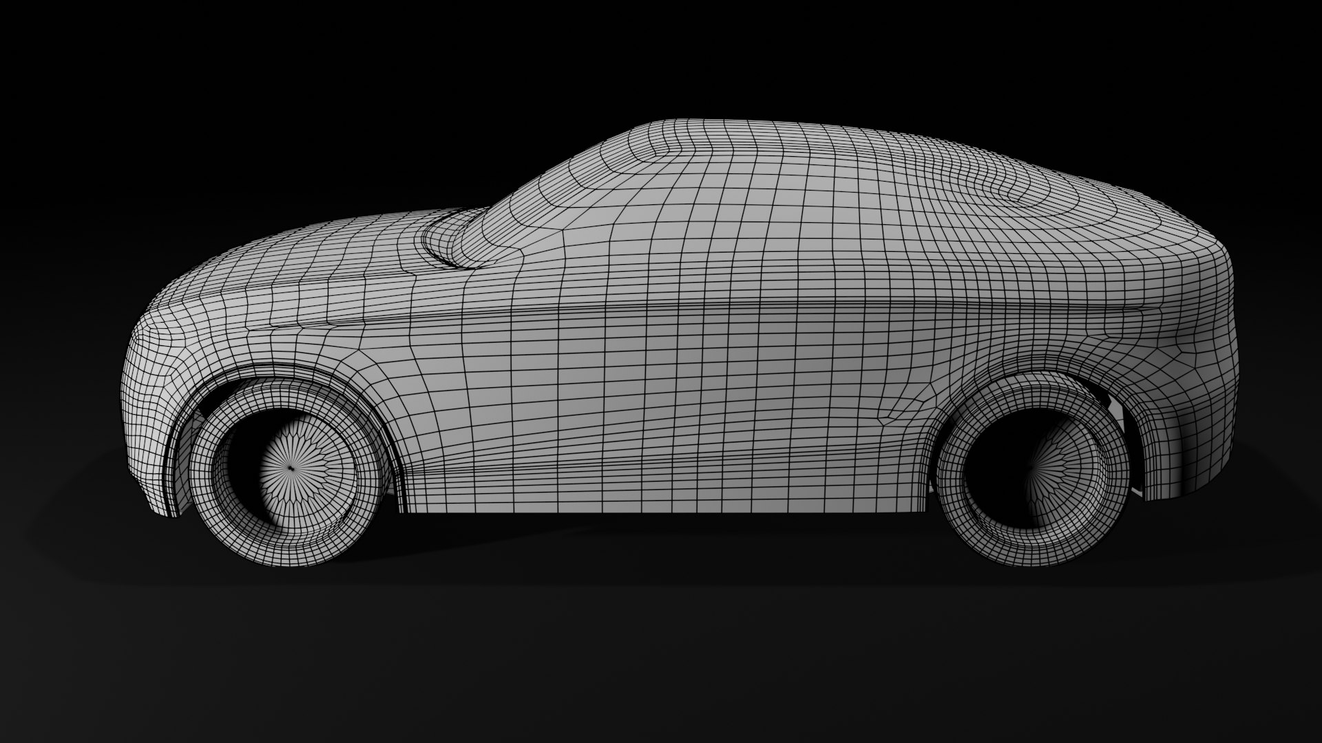 car base 3D model https://p.turbosquid.com/ts-thumb/cQ/UXOVLX/degKYzqu/suvslopesidewirehigh/png/1600590945/1920x1080/fit_q87/56b6171285c243dfb67b9097217d3a806c69655f/suvslopesidewirehigh.jpg