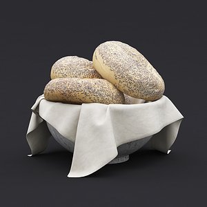 3D Scanned Food Collection model