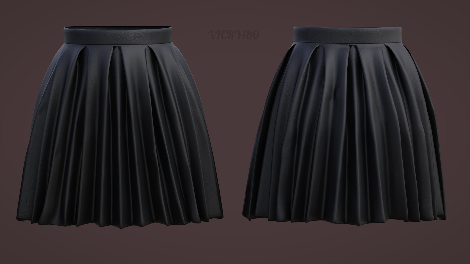 3D model Pleated Leather Mini Skirt https://p.turbosquid.com/ts-thumb/cQ/XzLNqe/0q/thumbail6/jpg/1737270941/1920x1080/fit_q87/98c930a479bee5b9cc44a065906feee301d0ccfd/thumbail6.jpg
