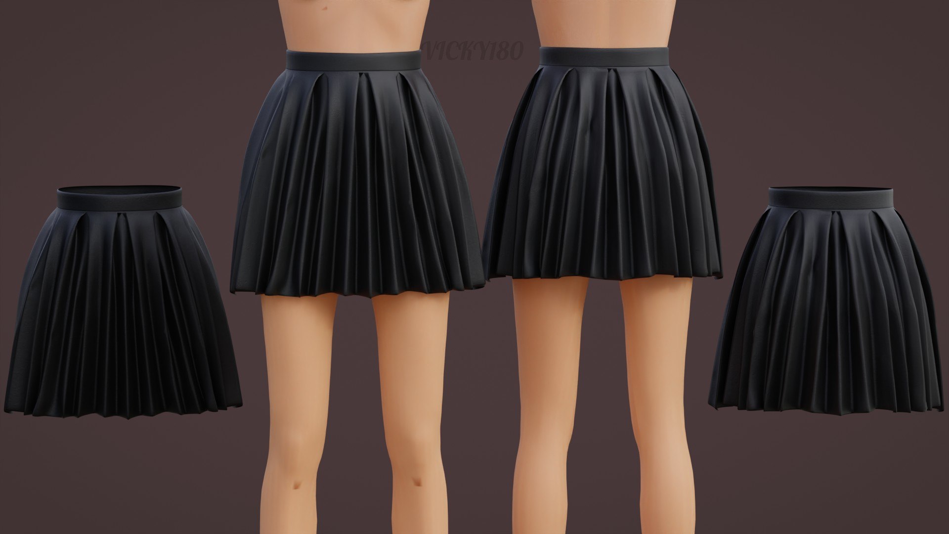 3D model Pleated Leather Mini Skirt https://p.turbosquid.com/ts-thumb/cQ/XzLNqe/7X/thumbail11/jpg/1737270948/1920x1080/fit_q87/f1b0b61f28074bab1a104809d6573ea733137ca6/thumbail11.jpg