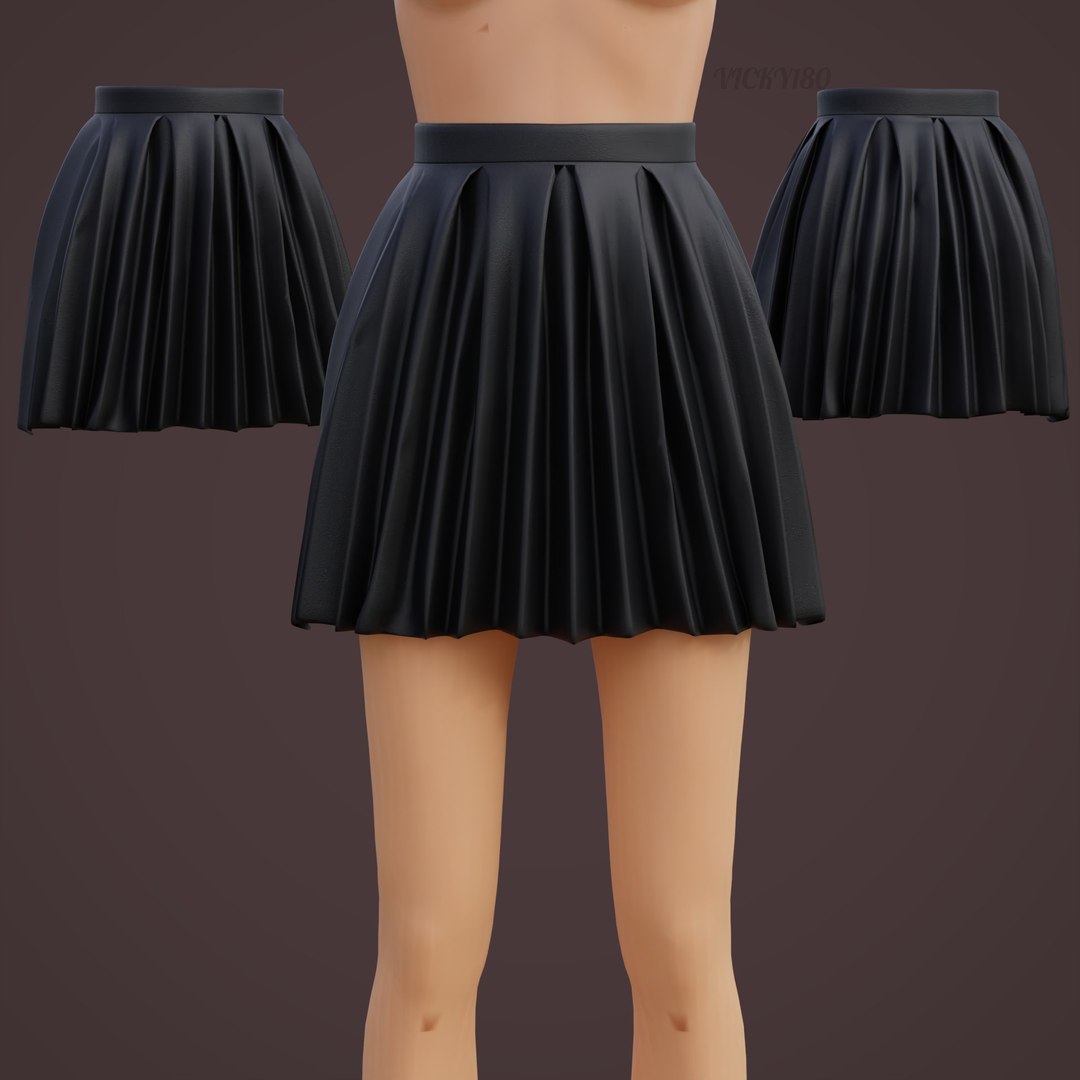 3D model Pleated Leather Mini Skirt https://p.turbosquid.com/ts-thumb/cQ/XzLNqe/Gw/thumbail5/jpg/1737270942/1920x1080/fit_q87/cb4acc1072b4533d7814c17c0aa37f6d0646ac23/thumbail5.jpg