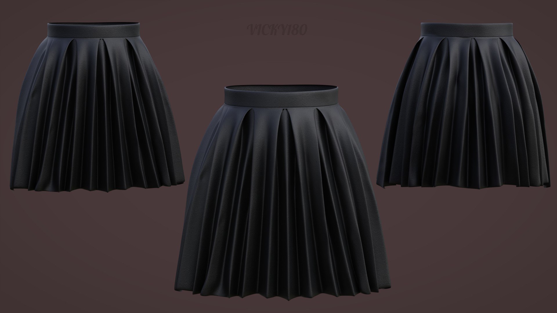 3D model Pleated Leather Mini Skirt https://p.turbosquid.com/ts-thumb/cQ/XzLNqe/a5/thumbail9/jpg/1737270945/1920x1080/fit_q87/9e2c53b1534085b0ecf107747bf5604ab13ff714/thumbail9.jpg