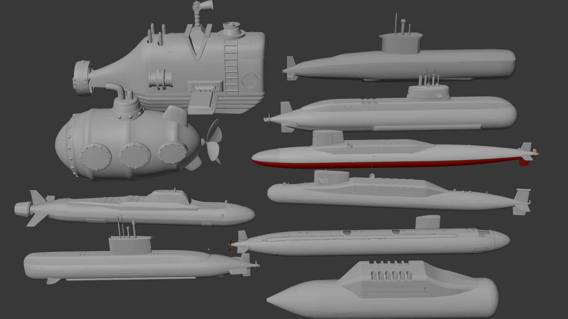 3D Submarine Pack Of 10 https://p.turbosquid.com/ts-thumb/cQ/ae5NWm/IO/solid/png/1740460239/1920x1080/fit_q87/e9e2d5fc127e0c7ec3c9f4591f252c01dd35c131/solid.jpg