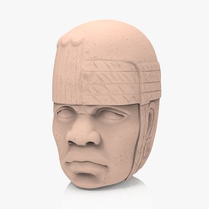 San Lorenzo Colossal Head 3D