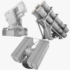 mk 01 guided missile 3D