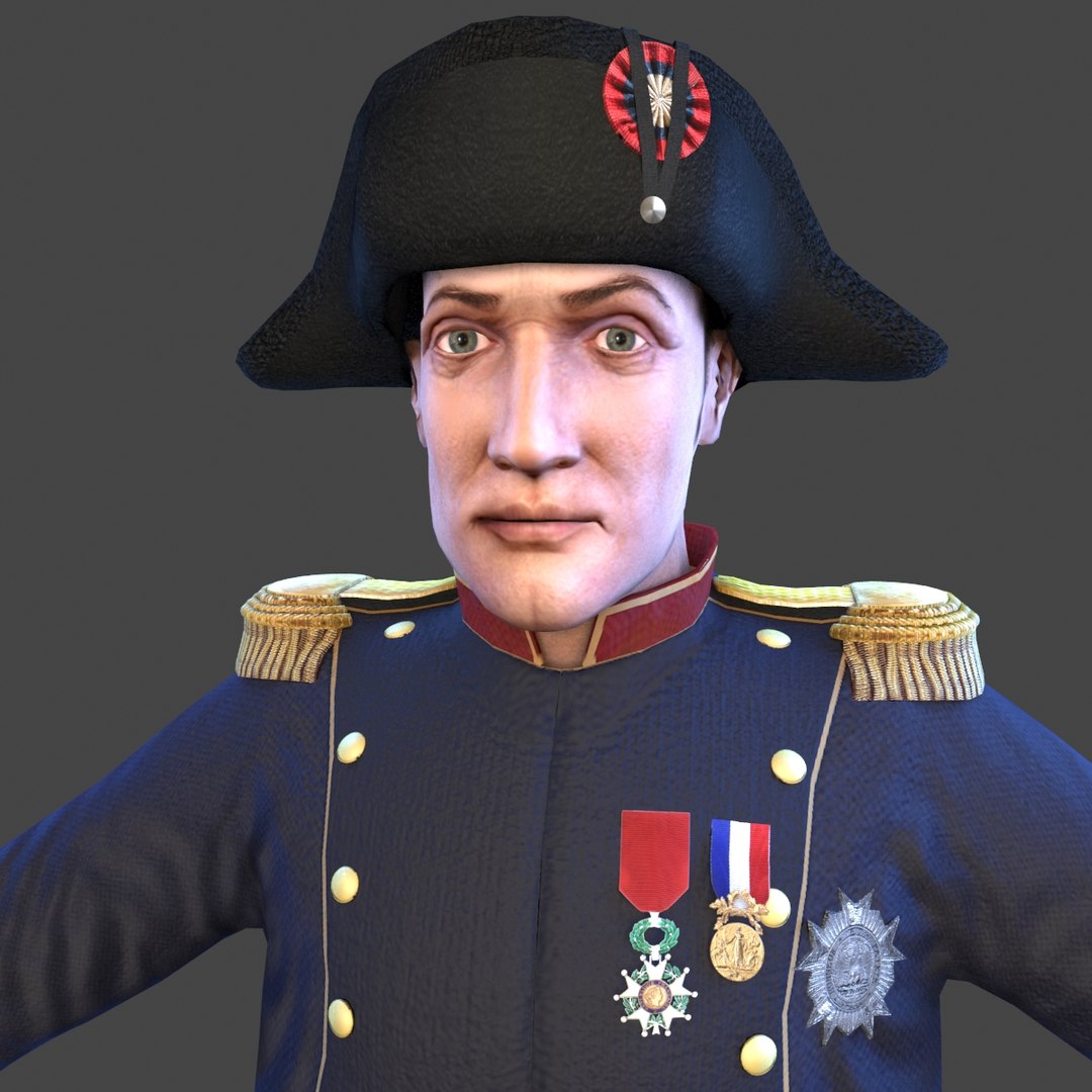 3D Napoleon Model - TurboSquid 1457824