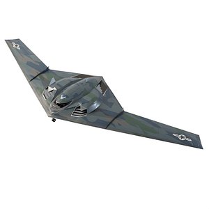 TU-222 Bechovka concept stealth bomber 3D