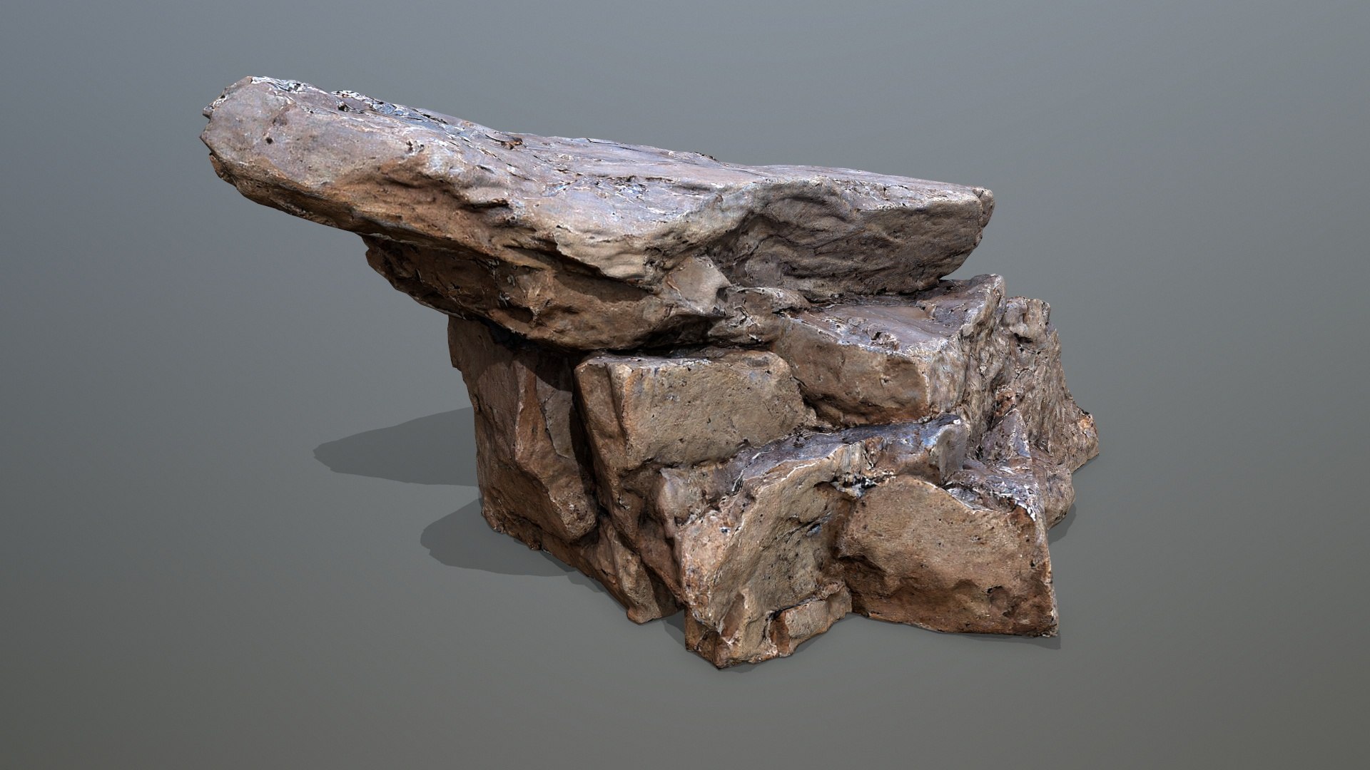 3D Desert Rocks Model - TurboSquid 2285909