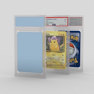 Empty Graded Card Slab Holder Case For Trading Card Games