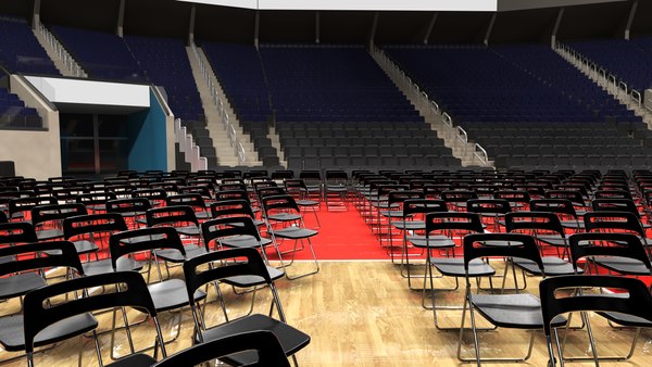 modelo 3d Interior del Octágono UFC Arena - TurboSquid 2382835