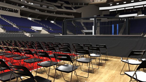 modelo 3d Interior del Octágono UFC Arena - TurboSquid 2382835