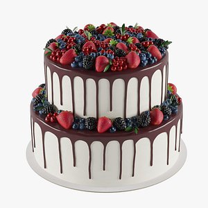 Wedding Berry Cake