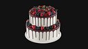 Wedding Berry Cake
