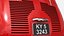 Fiat 600 Retro Coupe Red Rigged