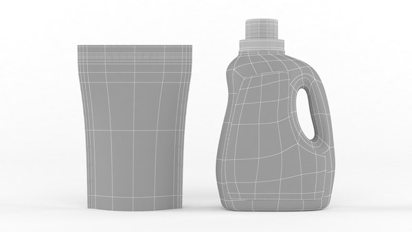 3D oxiclean liquid laundry cleaning model - TurboSquid 1701644
