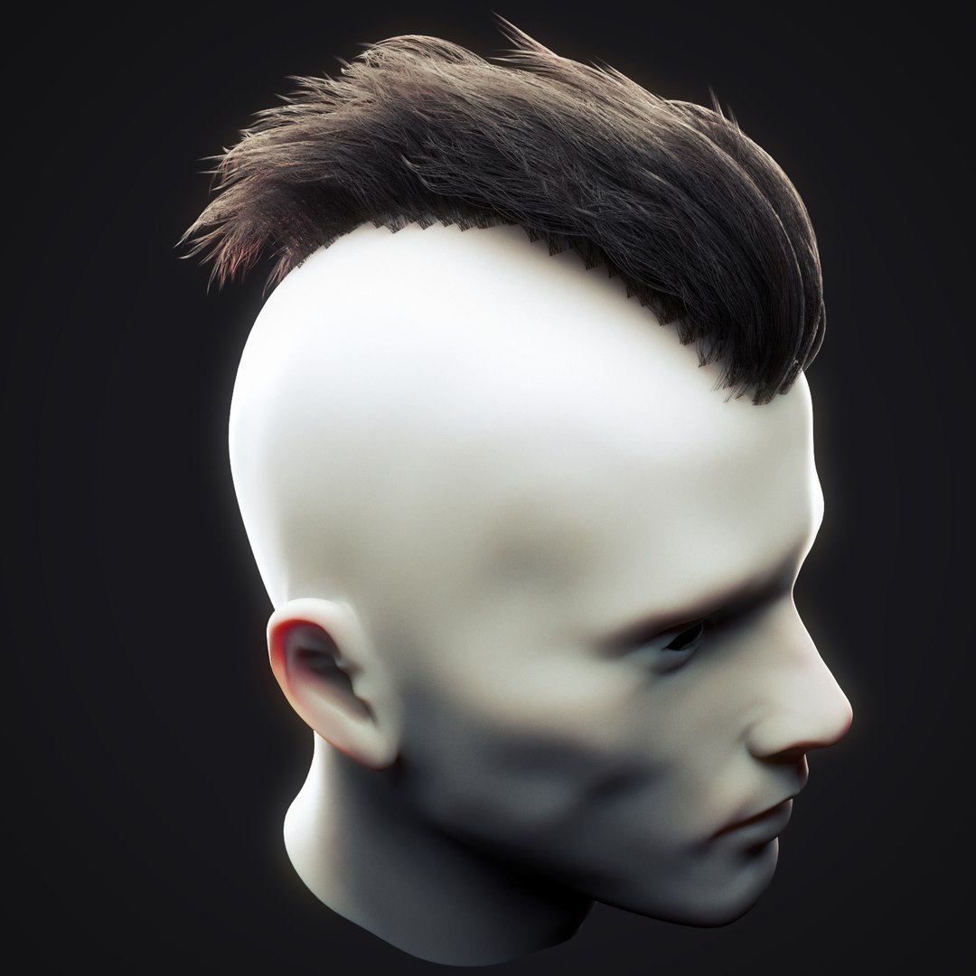 Undercut Hairstyle 4 3d Turbosquid 1493498 4137