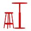Tabourets et table ronde de Karl Andersson