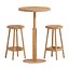 Tabourets et table ronde de Karl Andersson