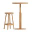 Tabourets et table ronde de Karl Andersson