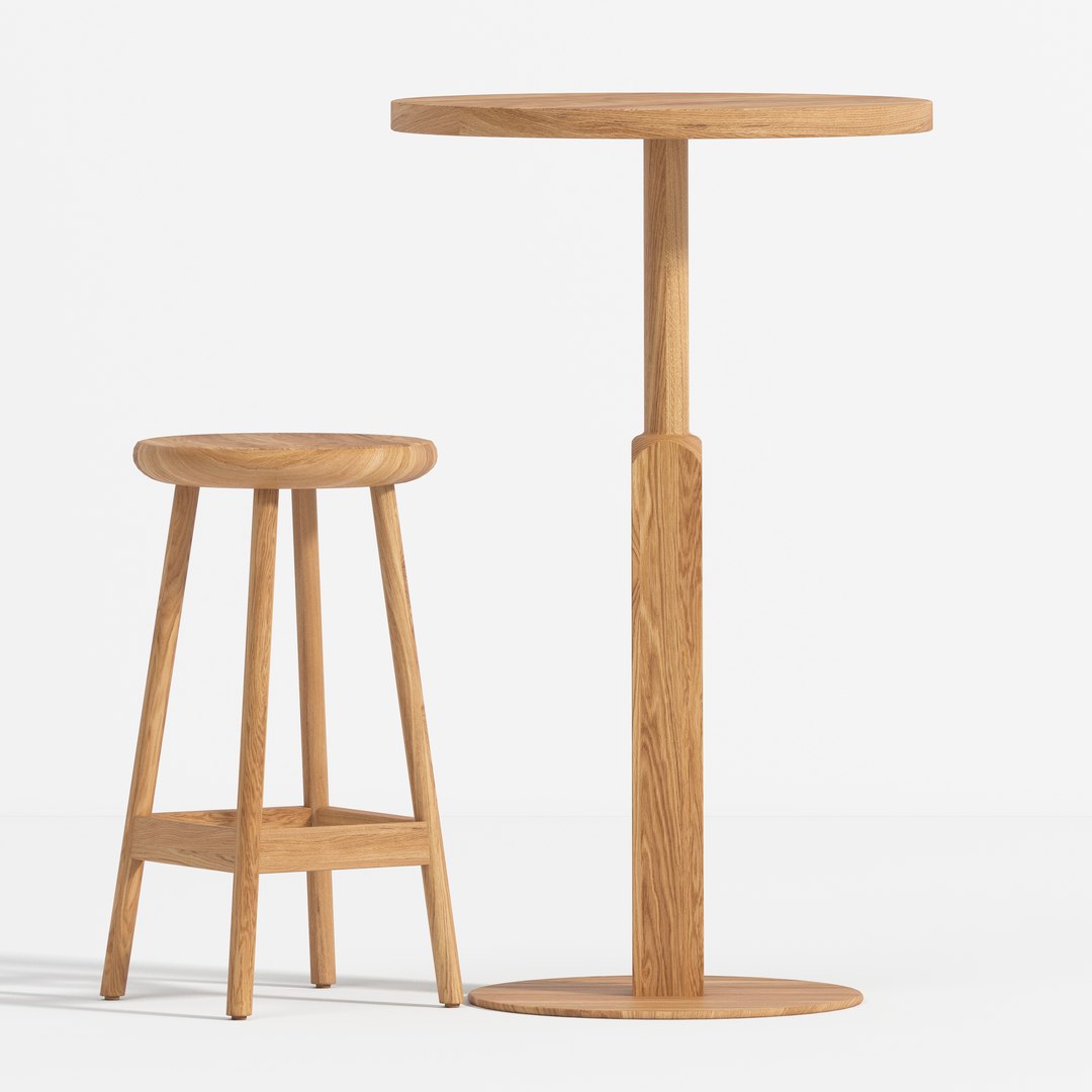3D Stools and  Round table By Karl Andersson https://p.turbosquid.com/ts-thumb/cQ/wkmqCT/vh/view03/jpg/1685693901/1920x1080/fit_q87/6d32ef4ace6489a8ac717f4aabe40bacafe35141/view03.jpg