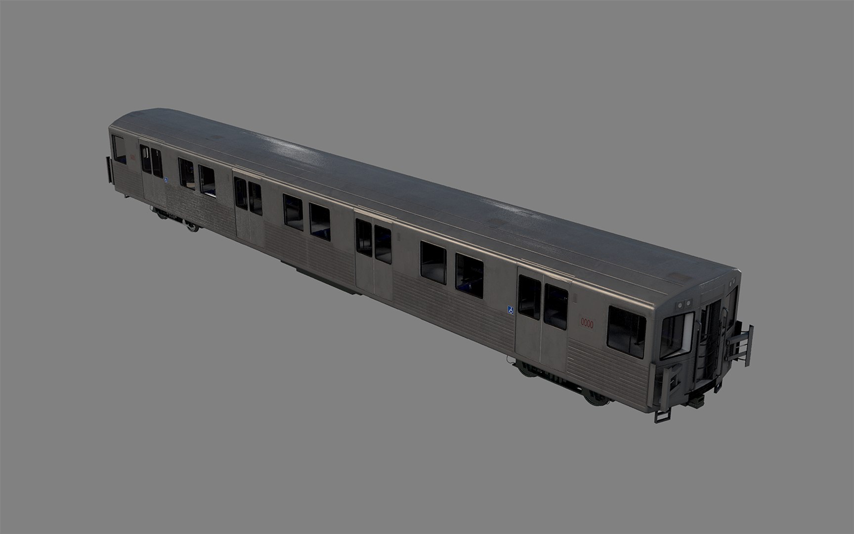 3d Model Ttc T1 Subway Car