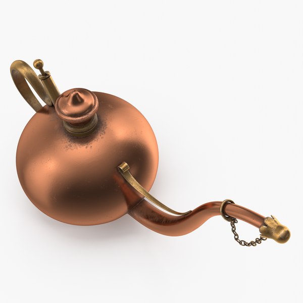 Vintage Oil Lamp Filler 3D model TurboSquid 1741306