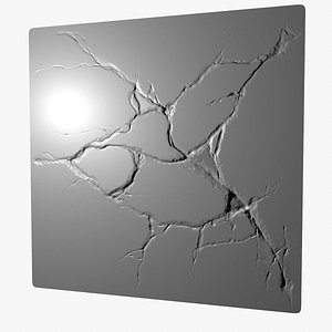 Stone Cracks Sculpted